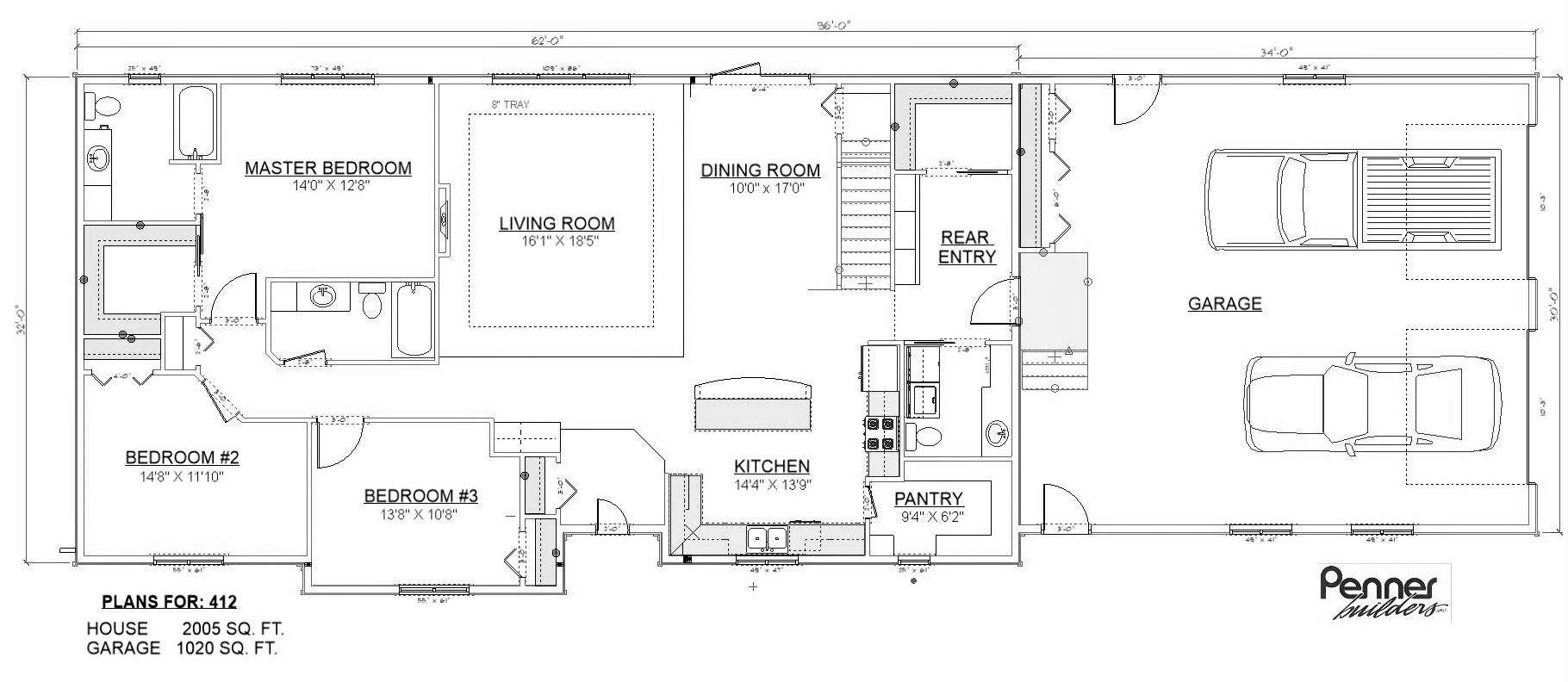 Penner Homes Floor Plan Id: 412