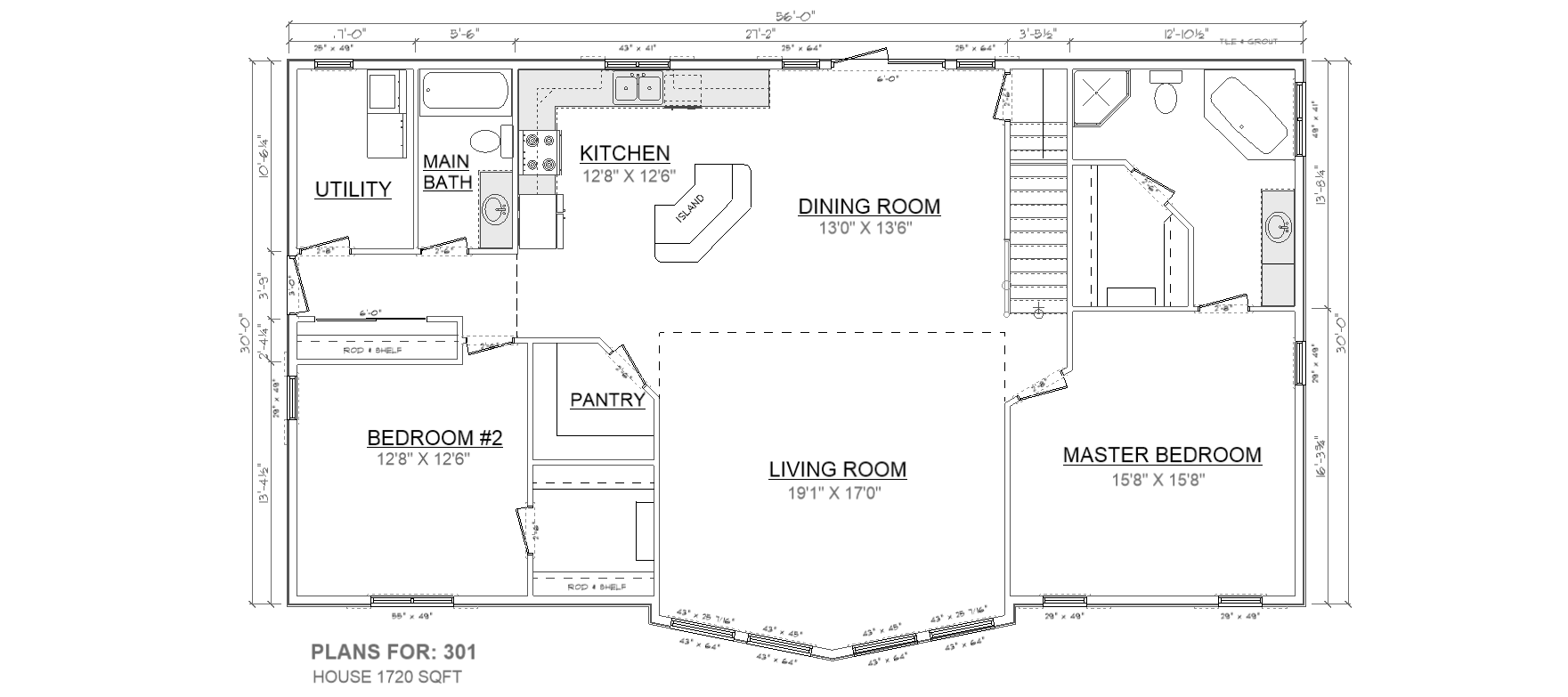 Penner Homes Floor Plan Id: 301