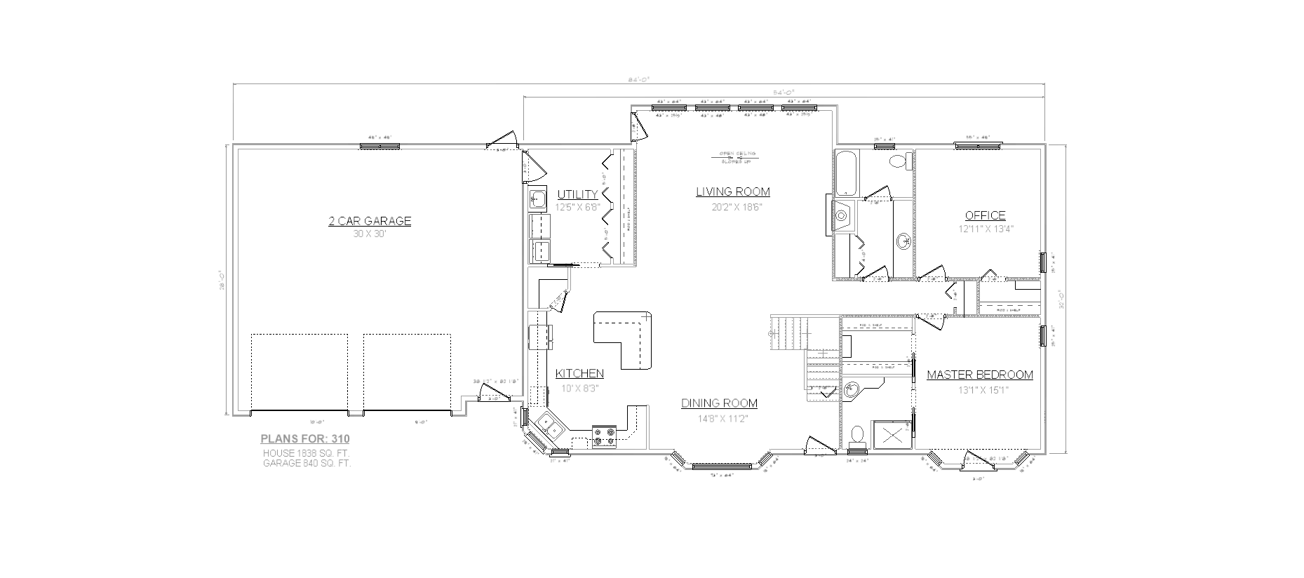 Penner Homes Floor Plan Id: 310