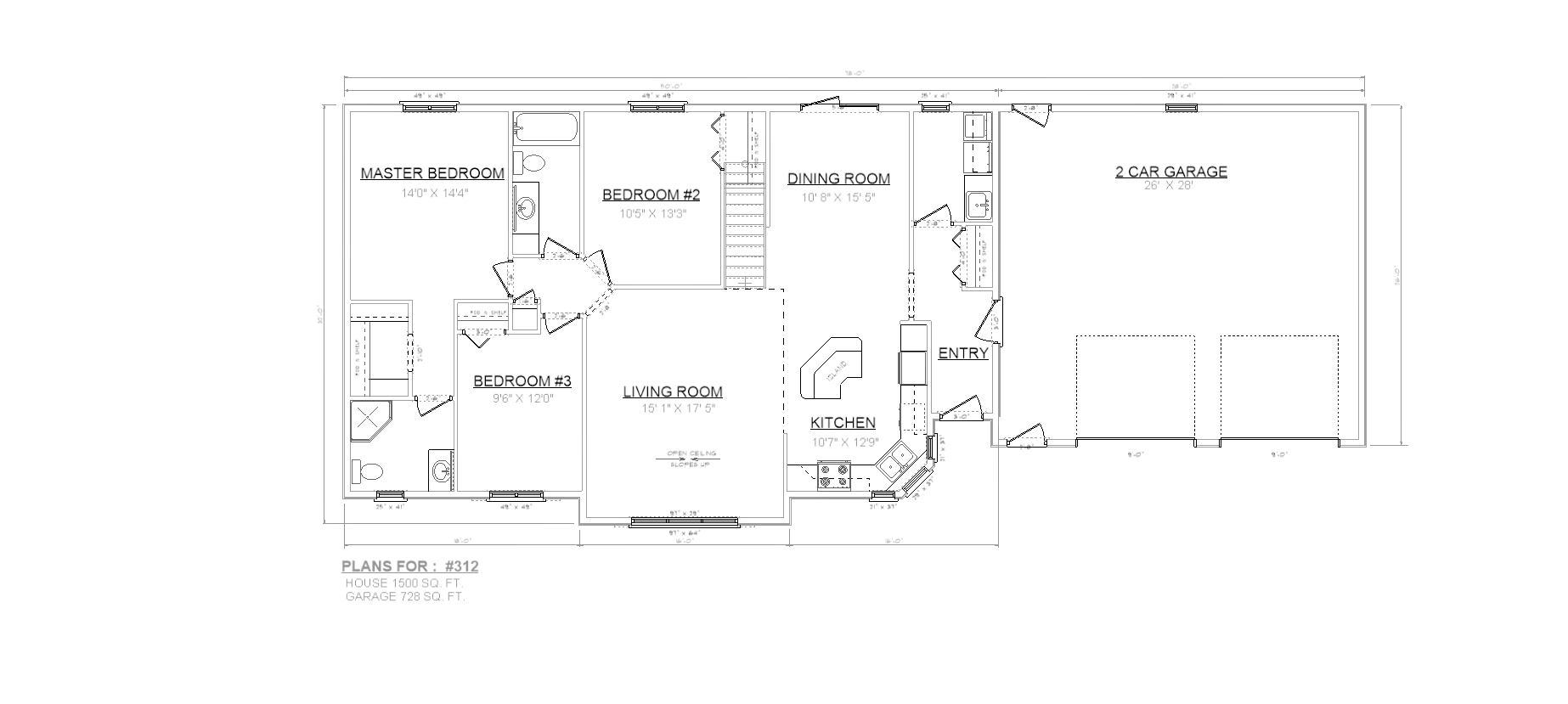 Penner Homes Floor Plan Id: 312