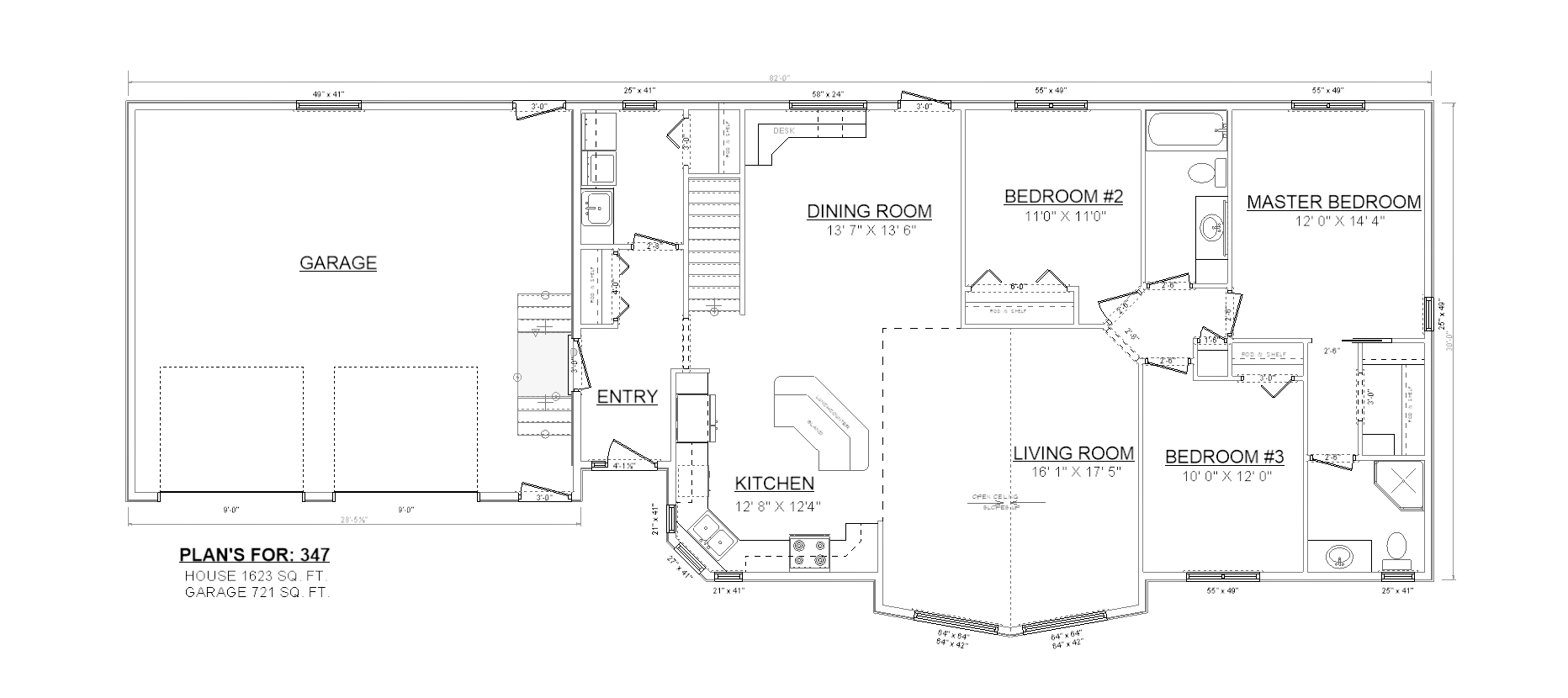 Penner Homes Floor Plan Id: 347