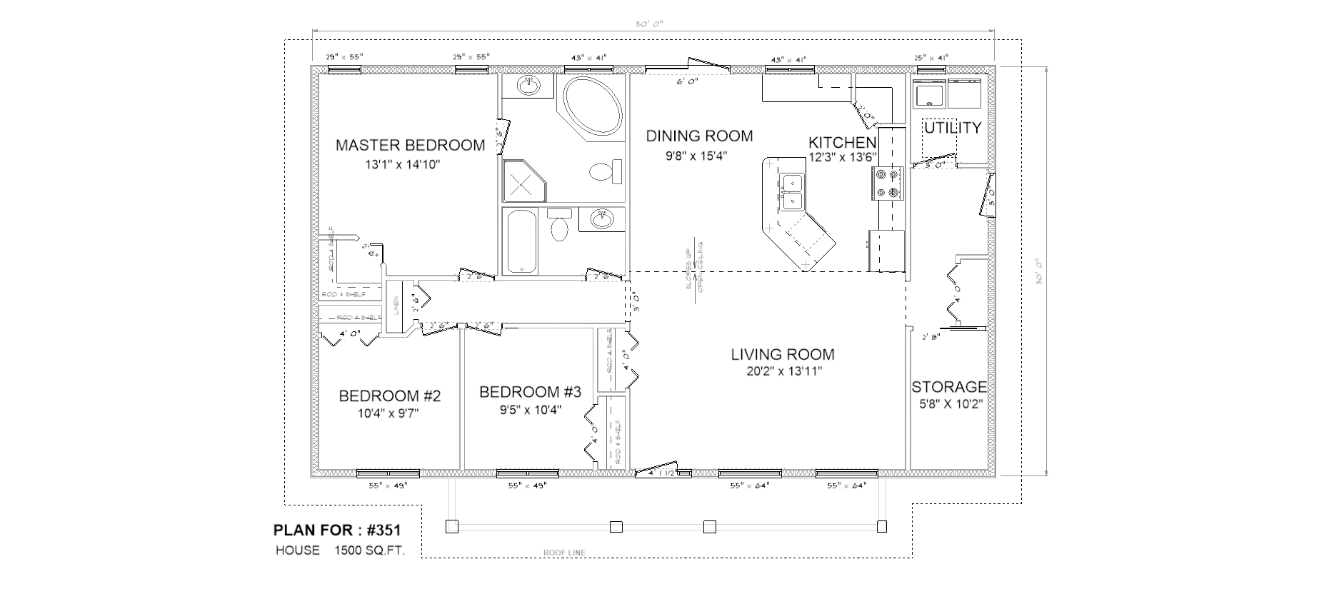 Penner Homes Floor Plan Id: 351