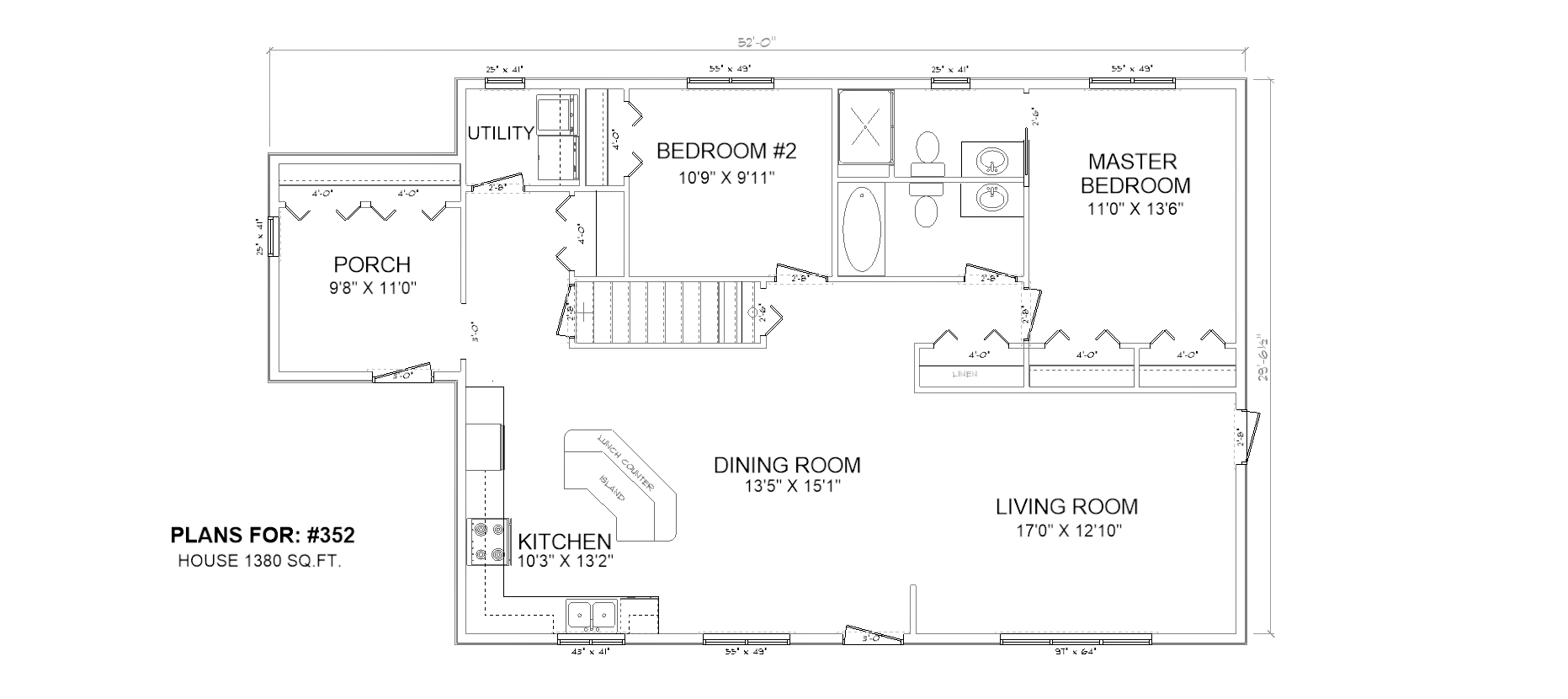 Penner Homes Floor Plan Id: 352