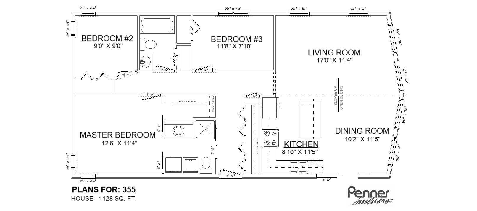 Penner Homes Floor Plan Id: 355