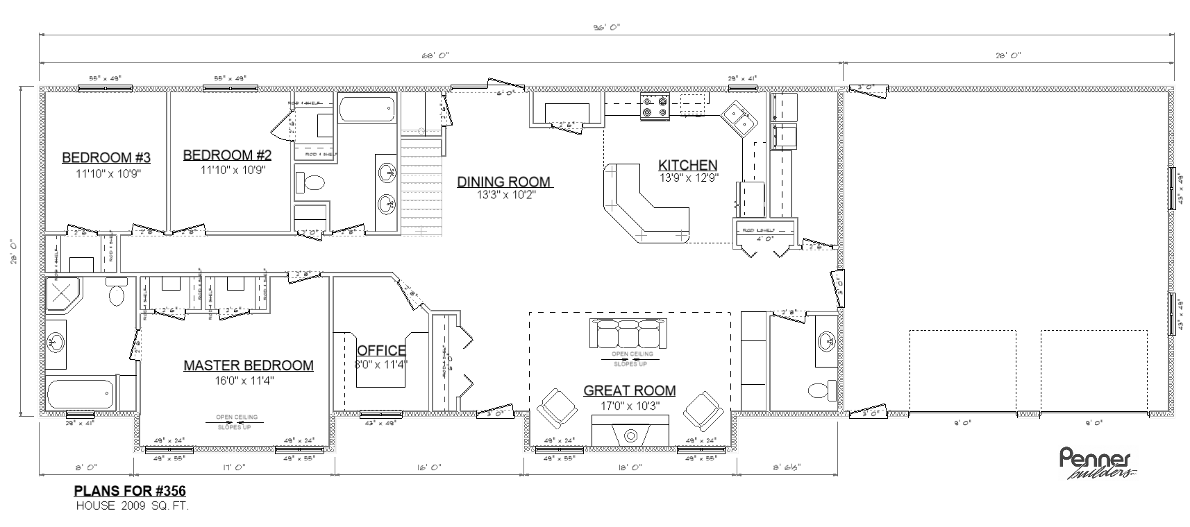Penner Homes Floor Plan Id: 356