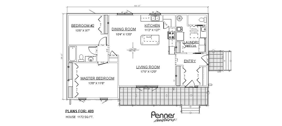 Penner Homes Floor Plan Id: 409